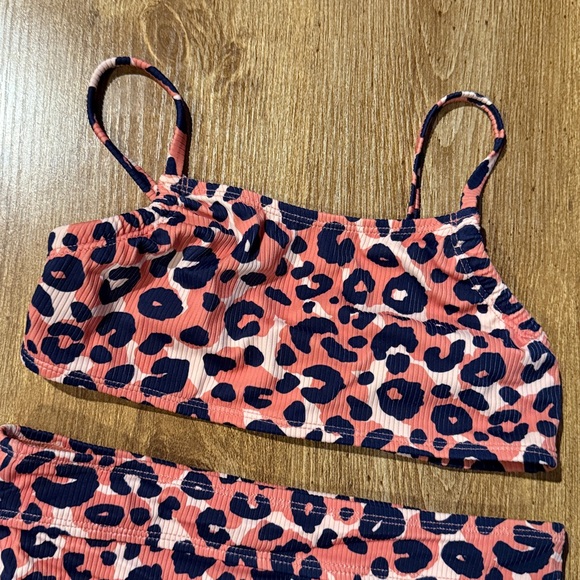 Leopard Print Two-Piece Set - Picture 2 of 4